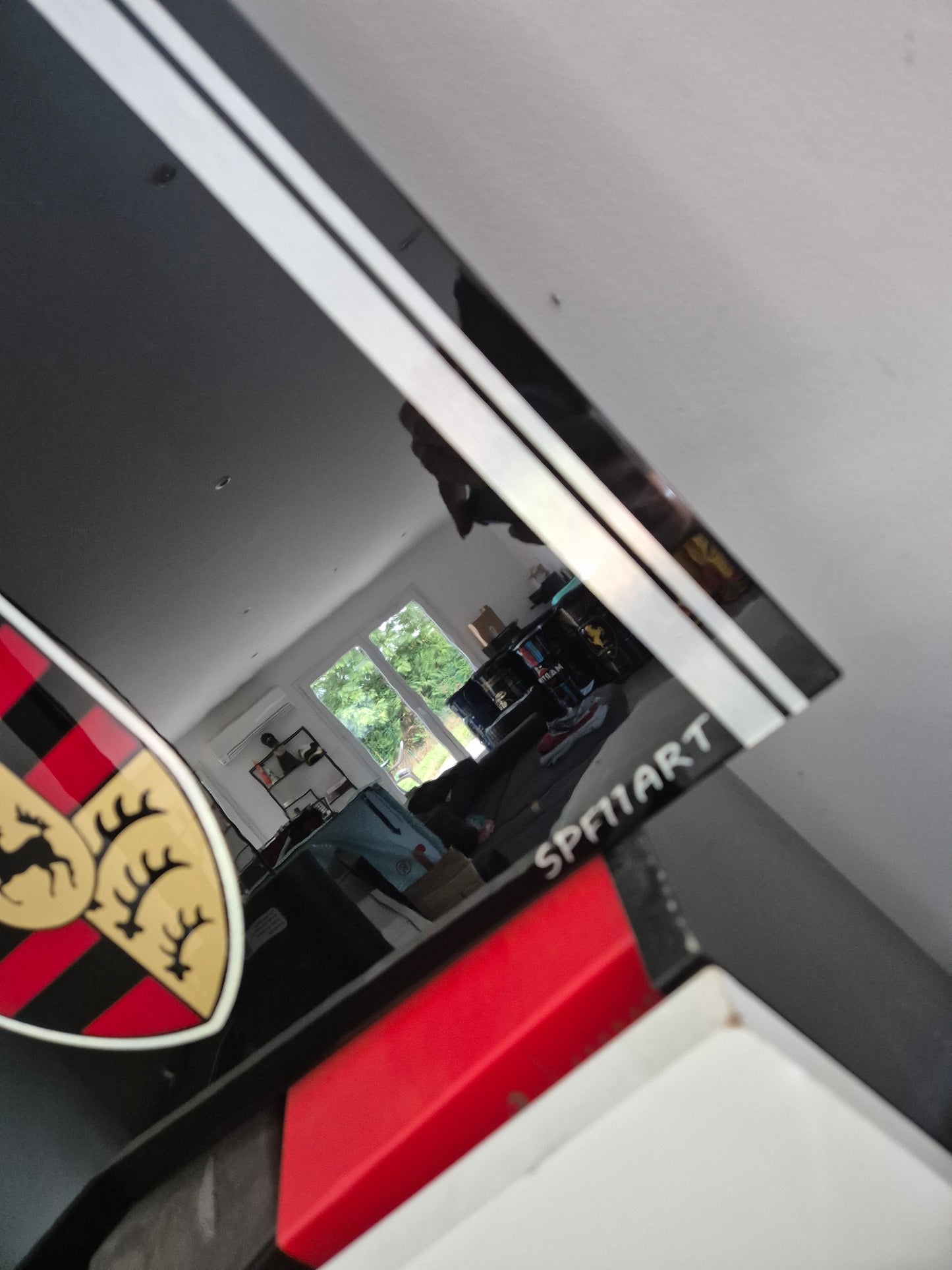 Plaque décorative PORSCHE