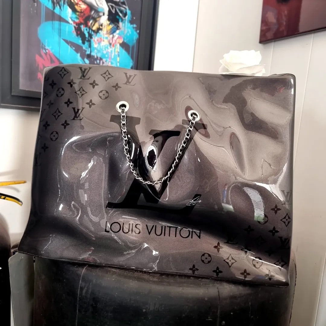 Sac Décoratif Louis Vuitton en resine
