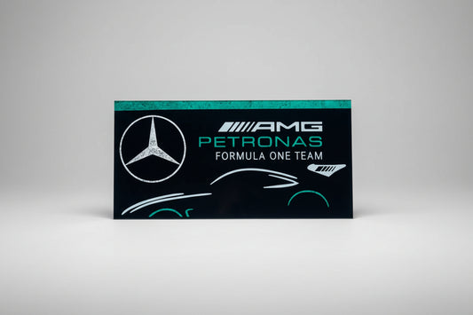 Plaque décorative MERCEDES PETRONAS