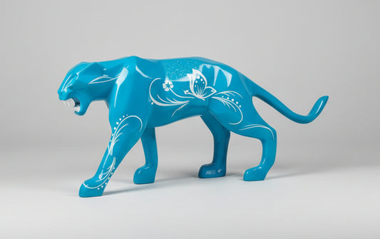 Panthère ORIGAMI grandeur nature 140cm