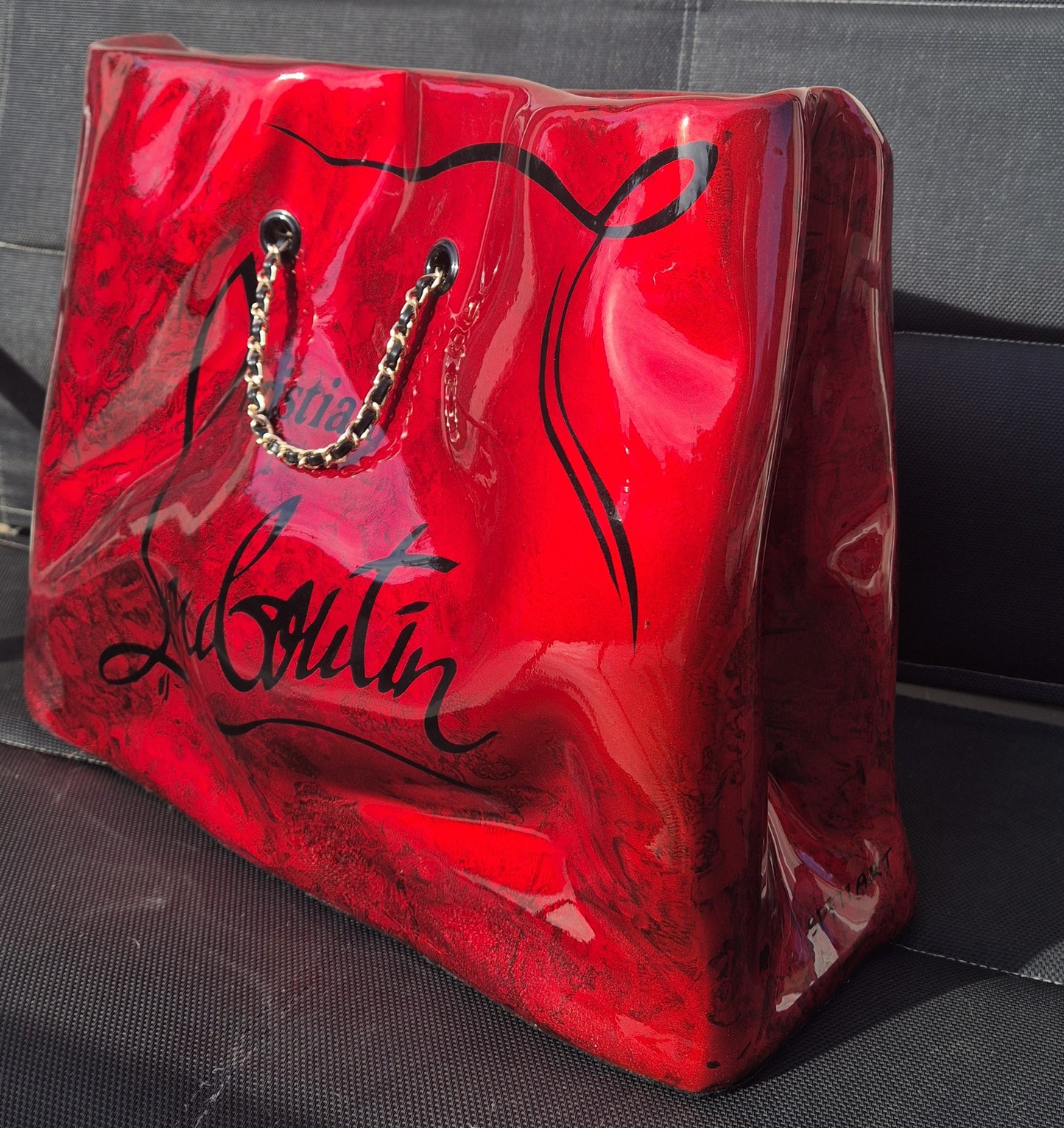 Sac Décoratif Louboutin en résine