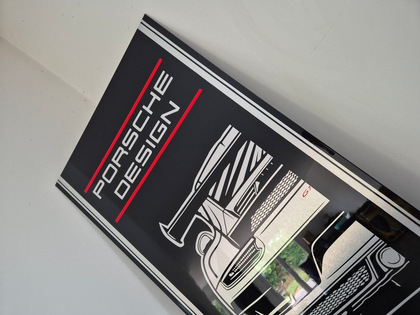 Plaque décorative PORSCHE