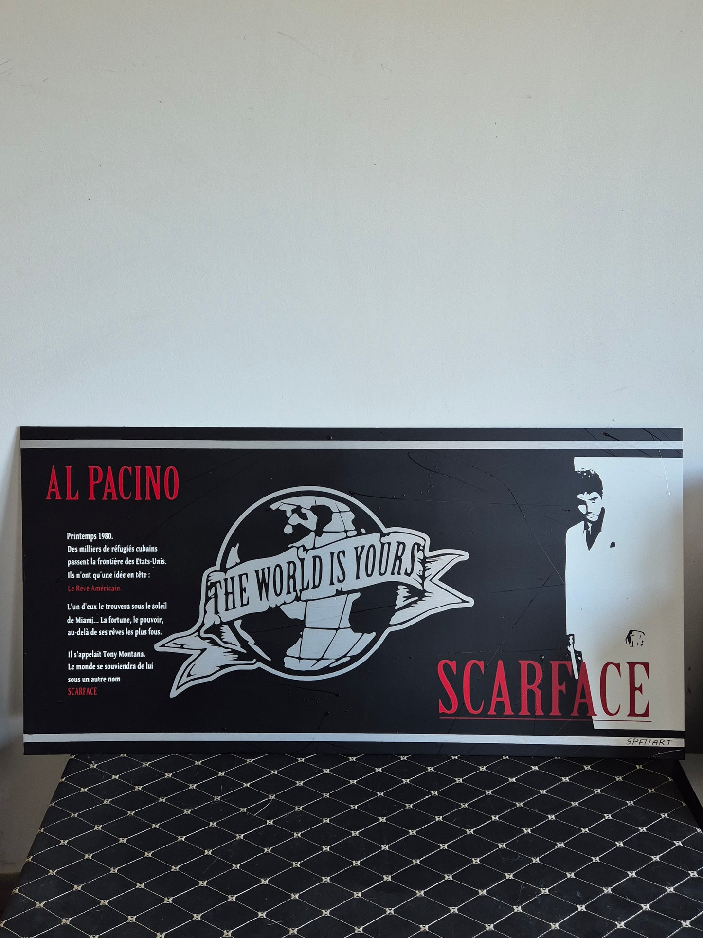 Plaque décorative SCARFACE