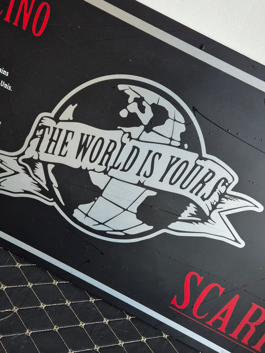 Plaque décorative SCARFACE