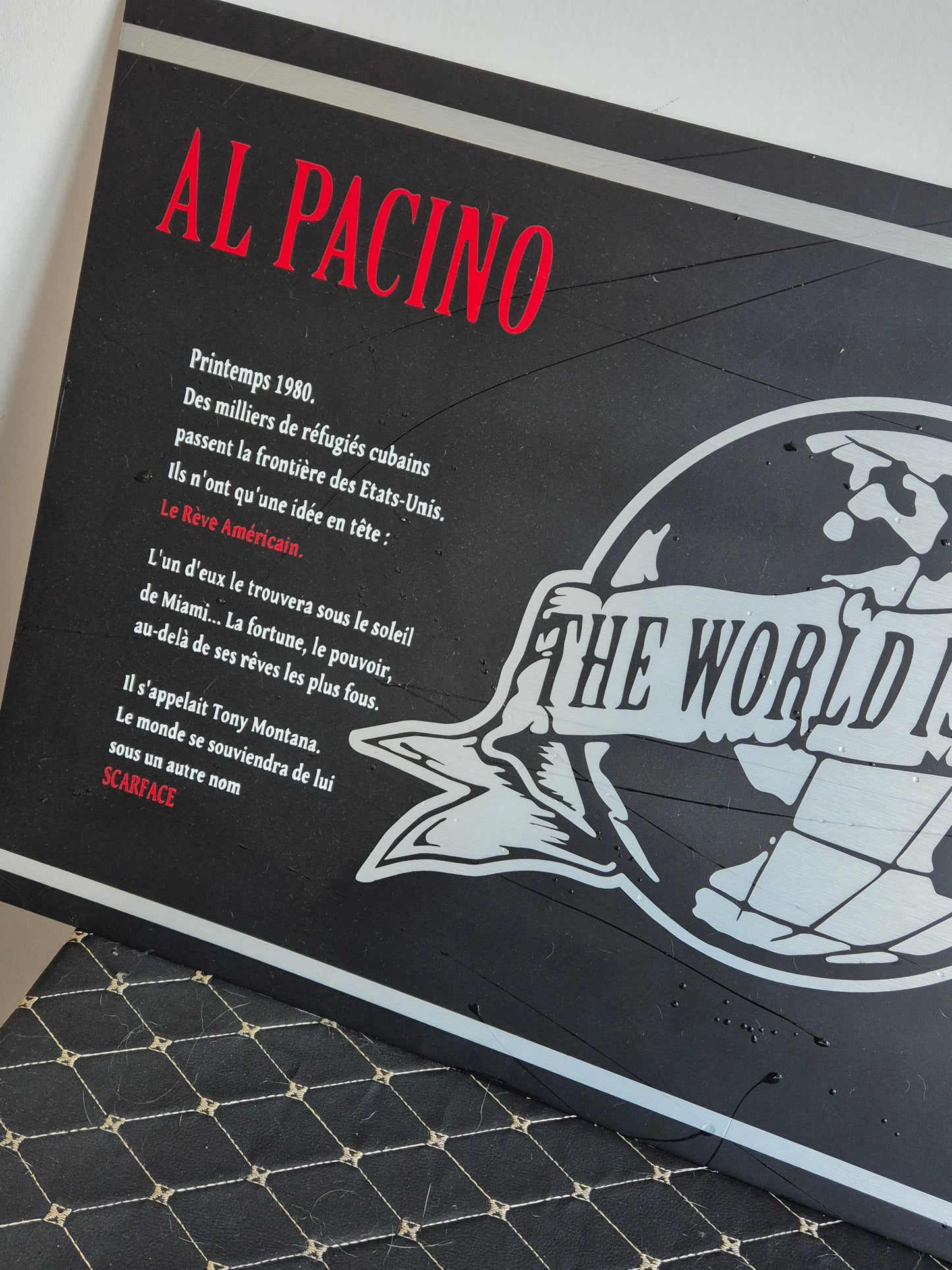 Plaque décorative SCARFACE