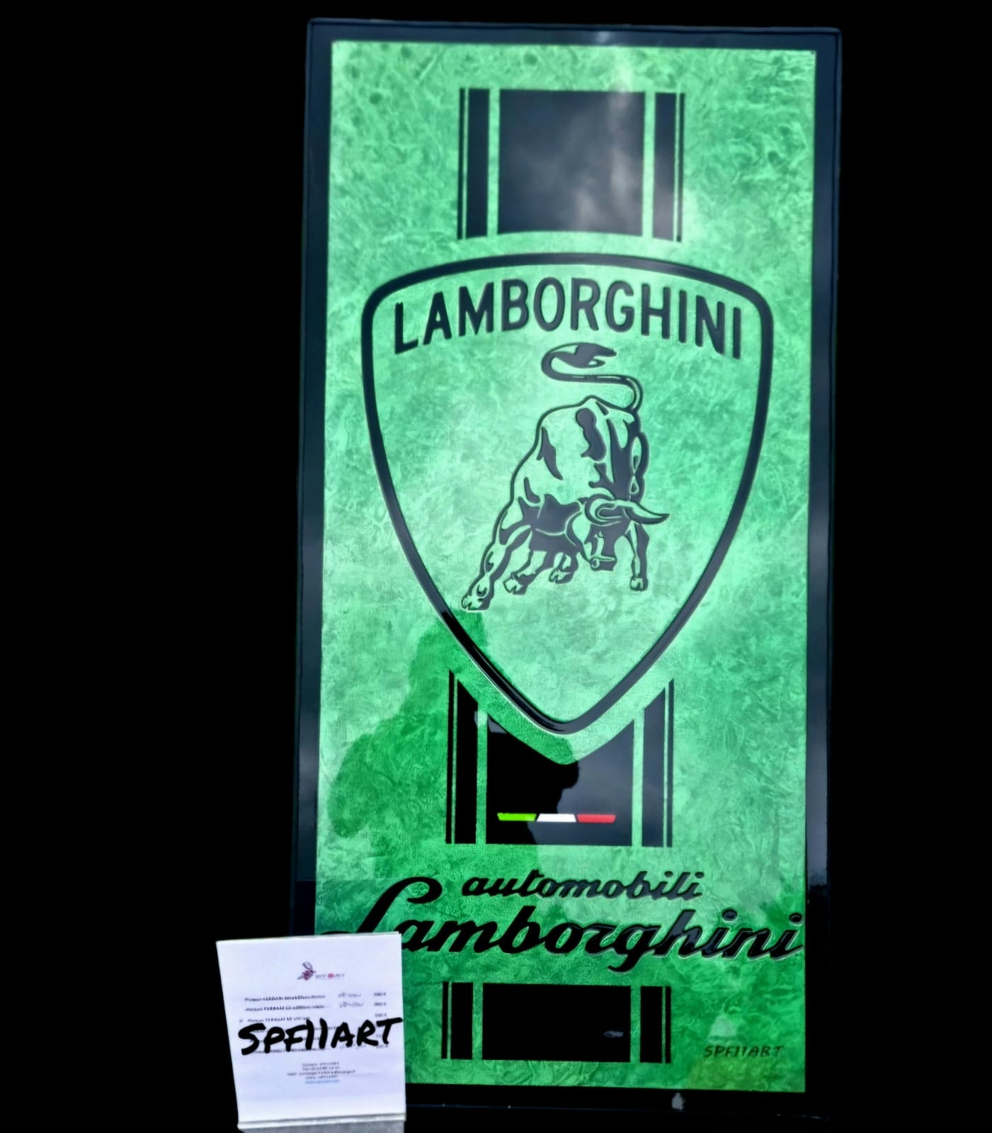 Plaque décorative LAMBORGHINI