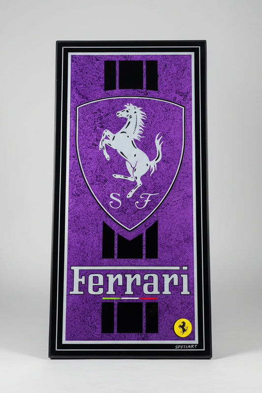 Plaque décorative FERRARI