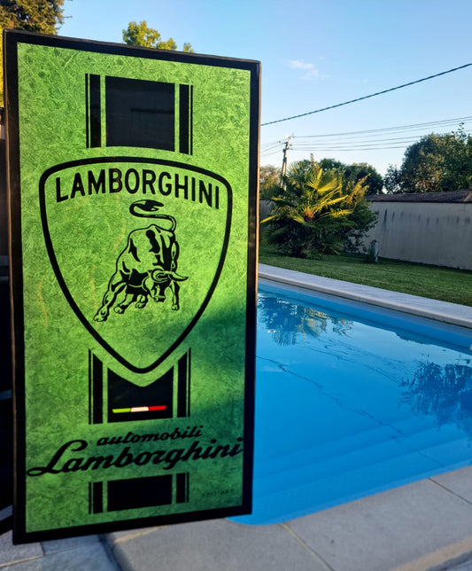 Plaque décorative LAMBORGHINI