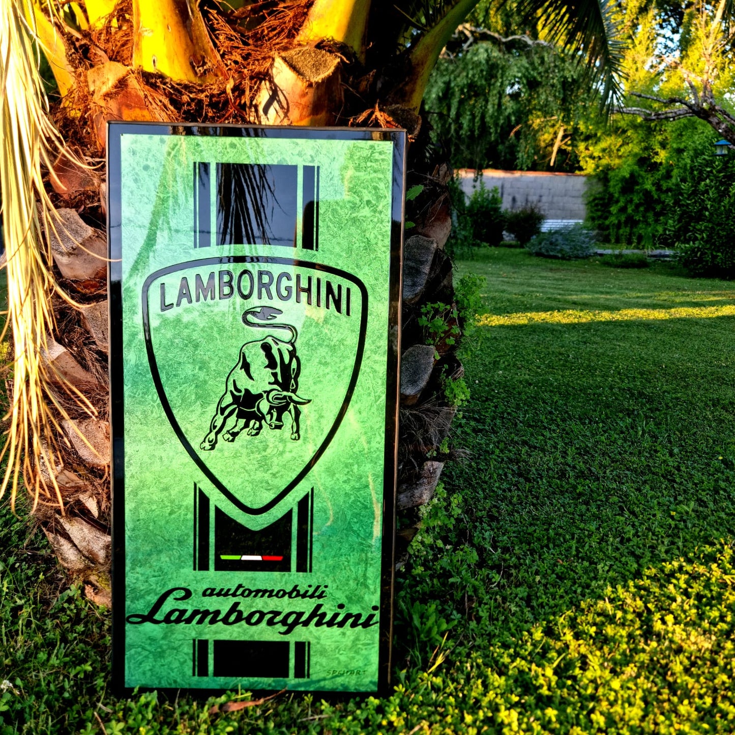Plaque décorative LAMBORGHINI
