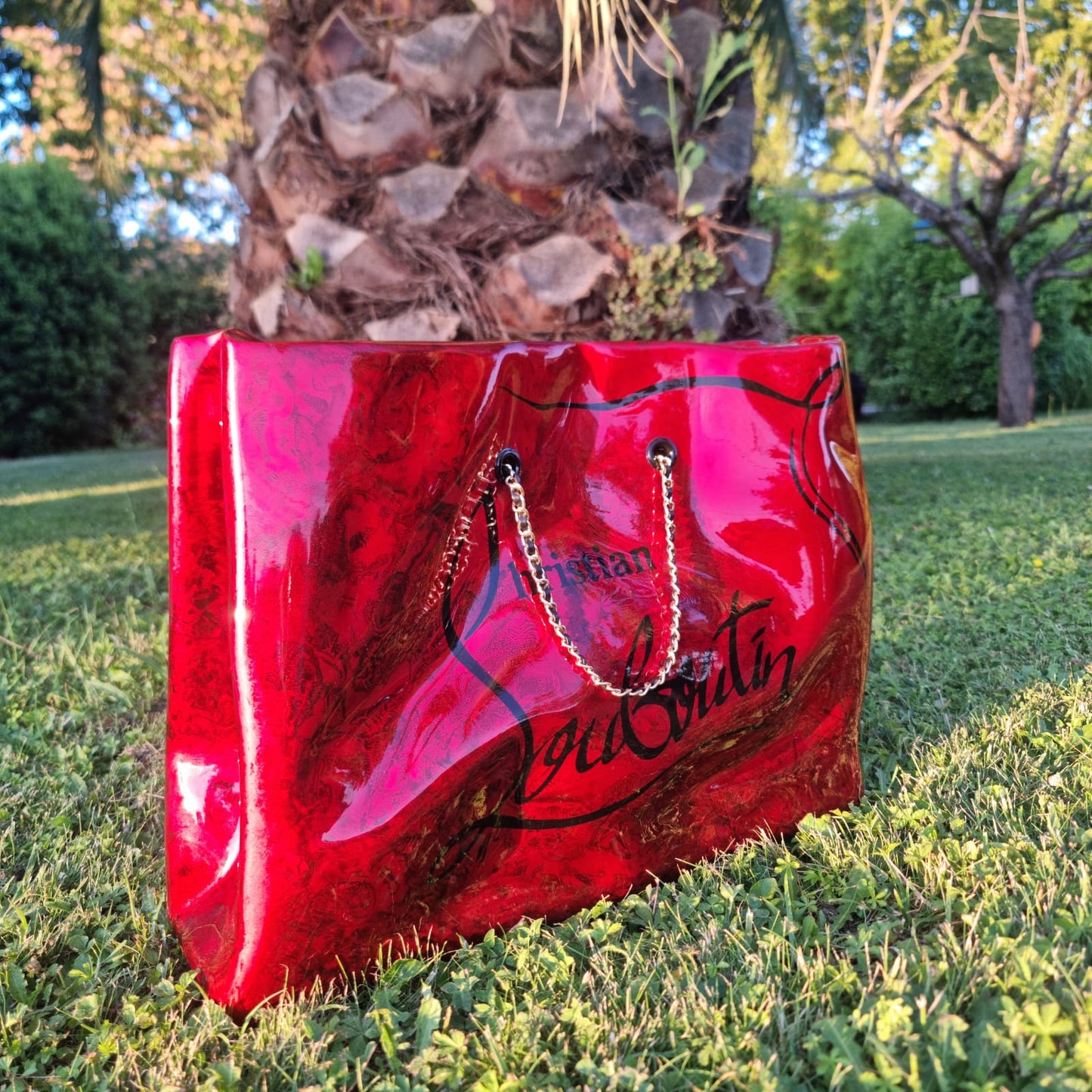 Sac Décoratif Louboutin en résine
