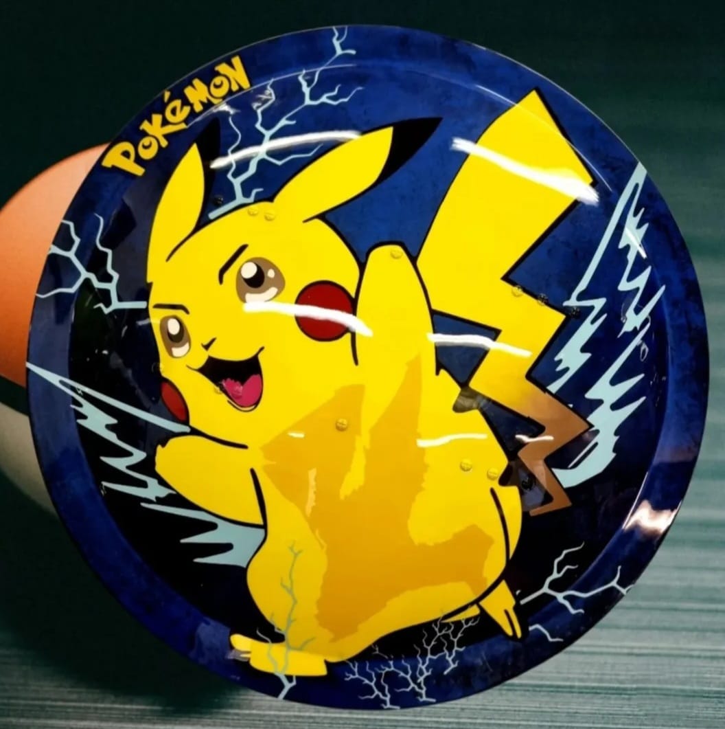 Bouclier Tableau POKEMON - PIKACHU Attaque éclair