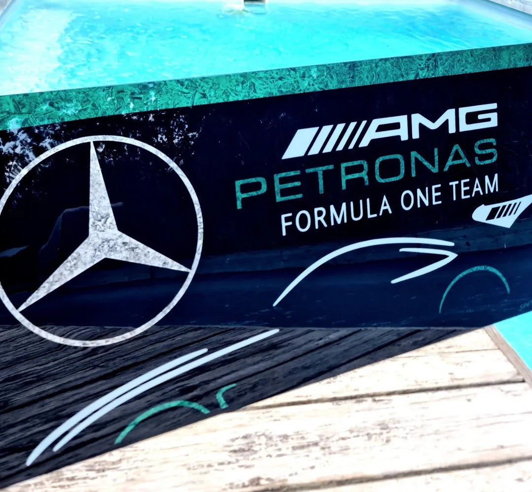 Plaque décorative MERCEDES PETRONAS