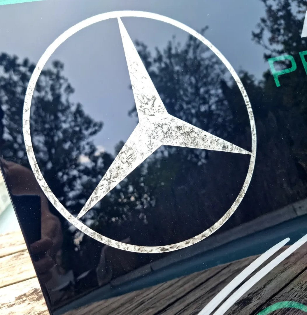 Plaque décorative MERCEDES PETRONAS