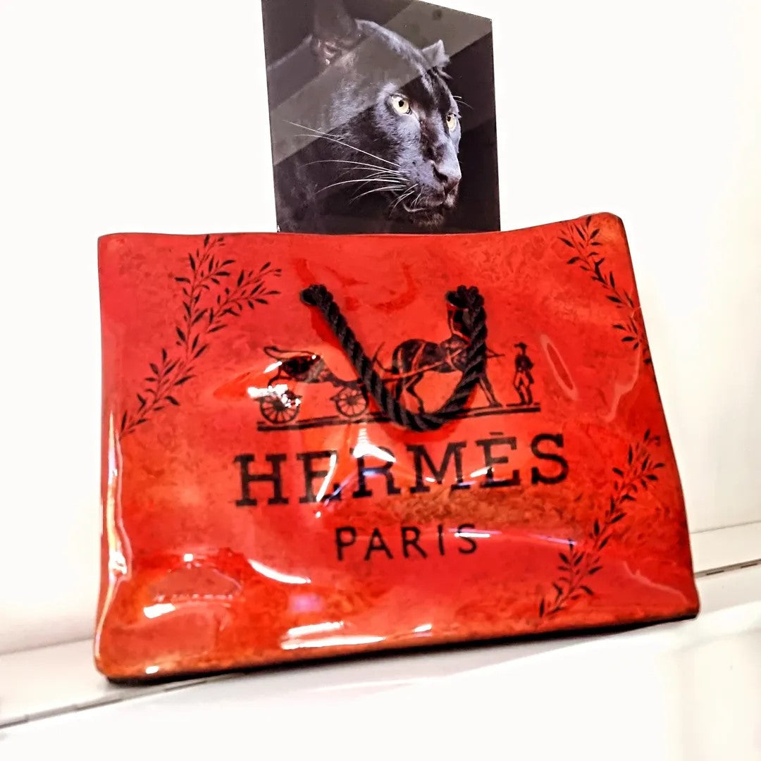 Sac Décoratif Hermes en resine