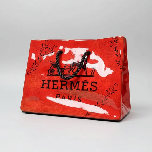 Sac Décoratif Hermes en resine